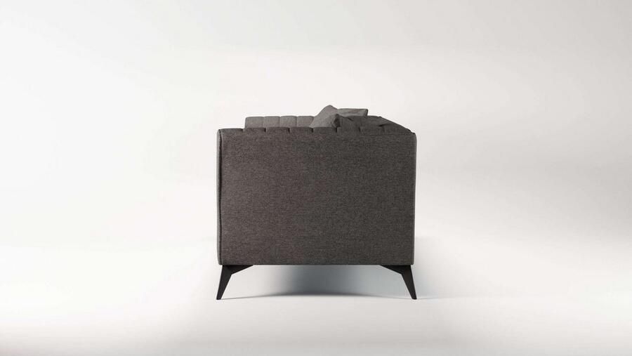 Places of Style 4-zitsbank MATTHEW elegant designsofa afmetingen B D H: 231 86 74 cm XXL stiksels in de rug losse zitkussens inclusief 2. sierkussen - Foto 2