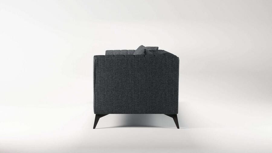 Places of Style 4-zitsbank MATTHEW elegant designsofa afmetingen B D H: 231 86 74 cm XXL stiksels in de rug losse zitkussens inclusief 2. sierkussen - Foto 2