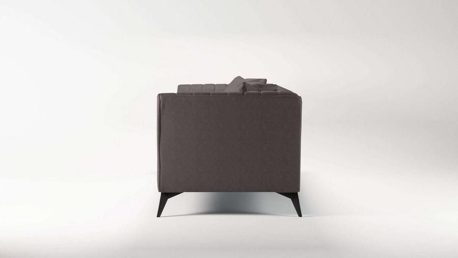 Places of Style 4-zitsbank MATTHEW elegant designsofa afmetingen B D H: 231 86 74 cm XXL stiksels in de rug losse zitkussens inclusief 2. sierkussen - Foto 2