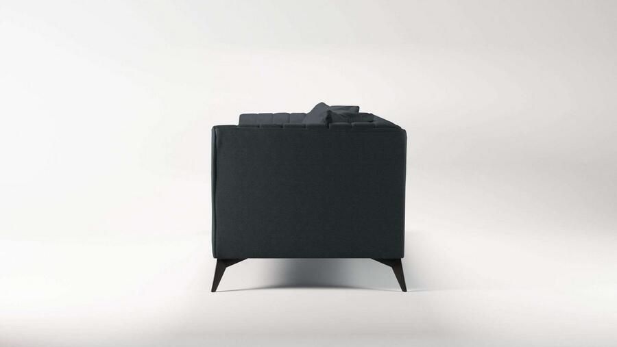 Places of Style 4-zitsbank MATTHEW elegant designsofa afmetingen B D H: 231 86 74 cm XXL stiksels in de rug losse zitkussens inclusief 2. sierkussen - Foto 2