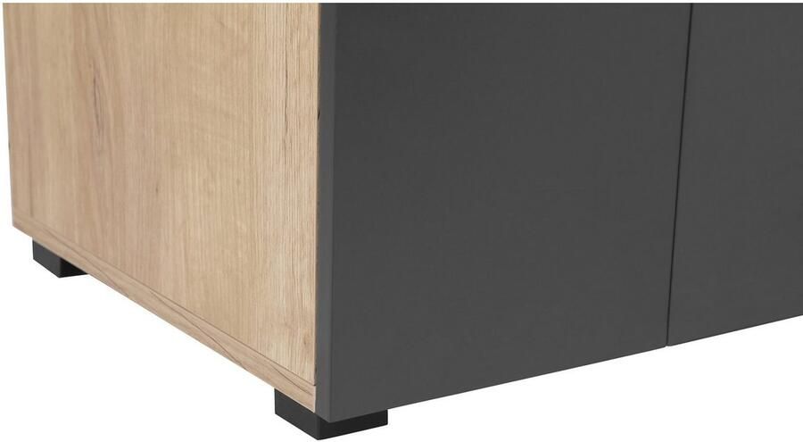 Places of Style Archiefkast Moid Hoogte 174 5 cm moderne multifunctionele kast met deuren - Foto 3