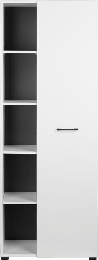 Places of Style Archiefkast Moid moderne multifunctionele kast Afmetingen: 64 5 x 41 5 x 175 cm 5 vakken met veel opbergruimte - Foto 7