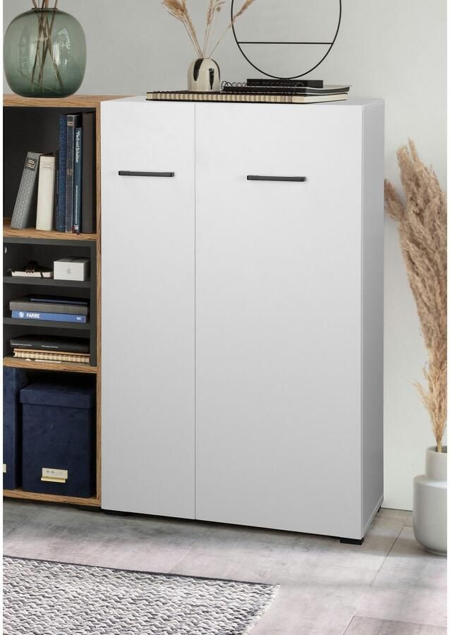 Places of Style Archiefkast Moid multifunctionele kast moderne commode met veel opbergruimte afmetingen 64 5 x 41 5 x 106 cm - Foto 2