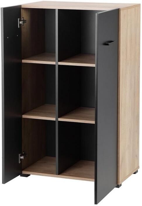 Places of Style Archiefkast Moid multifunctionele kast moderne commode met veel opbergruimte afmetingen 64 5 x 41 5 x 106 cm - Foto 5