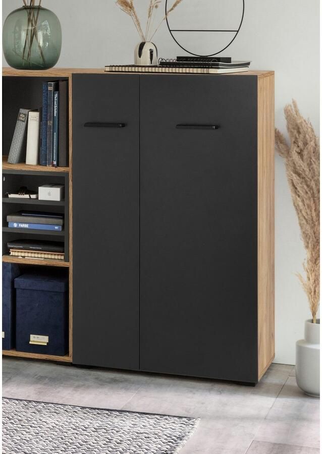 Places of Style Archiefkast Moid multifunctionele kast moderne commode met veel opbergruimte afmetingen 64 5 x 41 5 x 106 cm - Foto 2