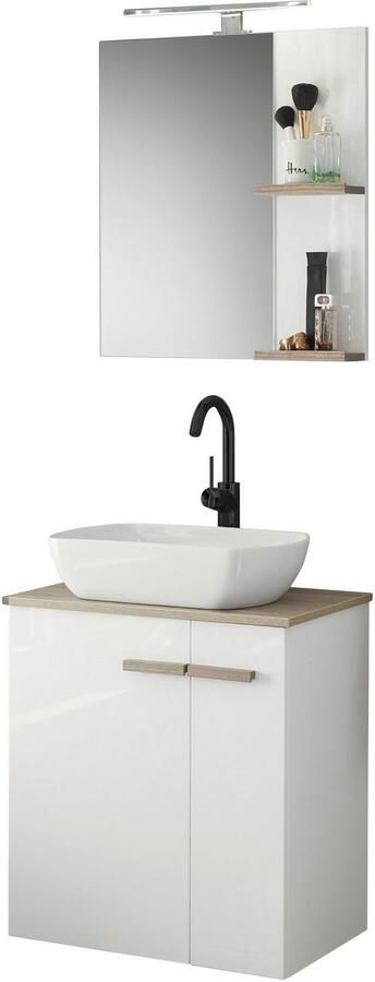 Places of Style Badkamerserie SOLiD badkamermeubelset badkamer in modern ontwerp 2-delige badkamer (2-delig) - Foto 7