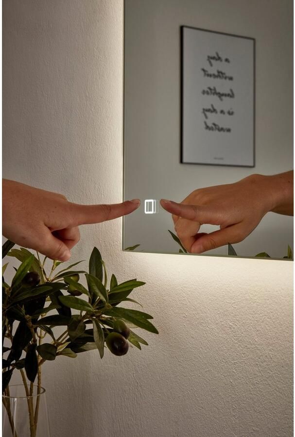 Places of Style Badkamerserie Studio Line bad in modern ontwerp 4-delig badkamer Kast onderkast en spiegel in twee kleuren beschikbaar opbergruimte (4-delig) - Foto 10