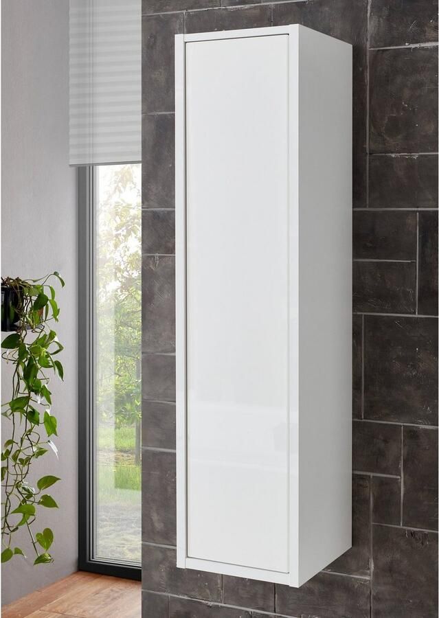 Places of Style Badkamerserie Studio Line bad in modern ontwerp 4-delig badkamer Kast onderkast en spiegel in twee kleuren beschikbaar opbergruimte (4-delig) - Foto 5