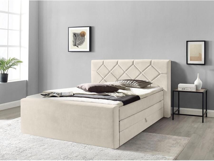 Places of Style Boxspring Atlanta inclusief topmatras en bedkist - Foto 2