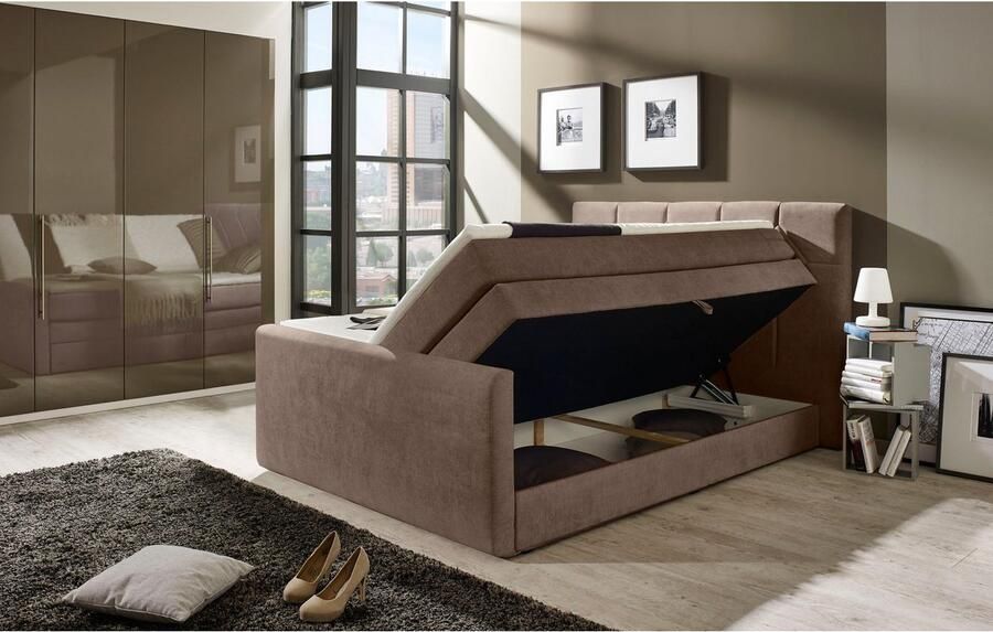 Places of Style Boxspring Atlanta inclusief topmatras en bedkist - Foto 4