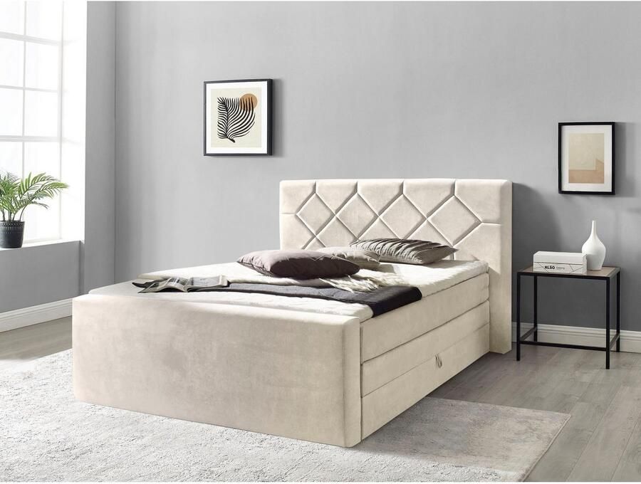 Places of Style Boxspring Atlanta inclusief topmatras en bedkist - Foto 2