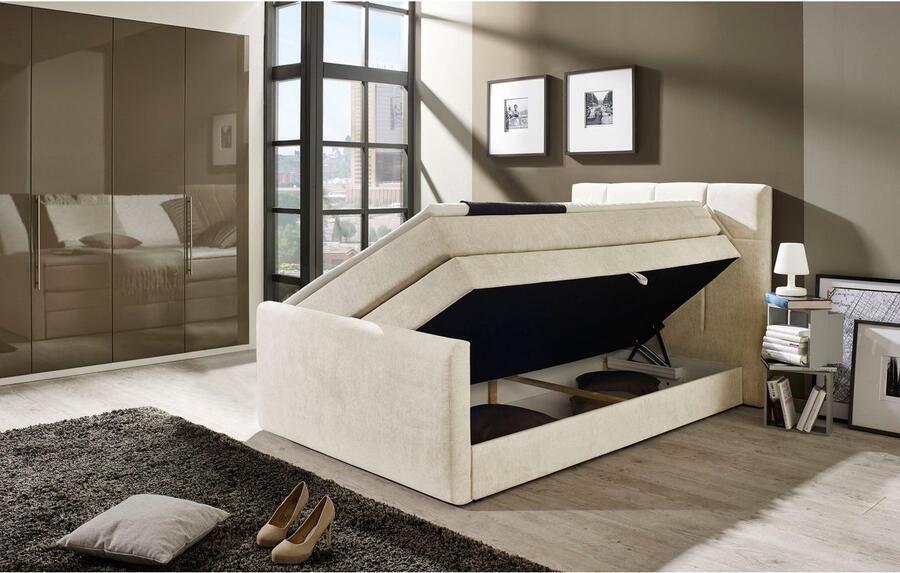 Places of Style Boxspring Atlanta inclusief topmatras en bedkist - Foto 4