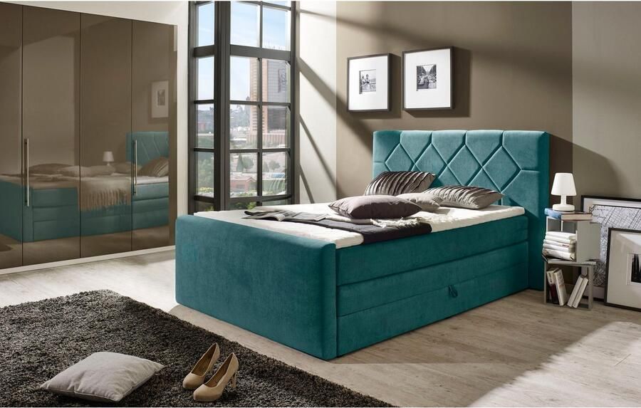 Places of Style Boxspring Atlanta inclusief topmatras en bedkist - Foto 3