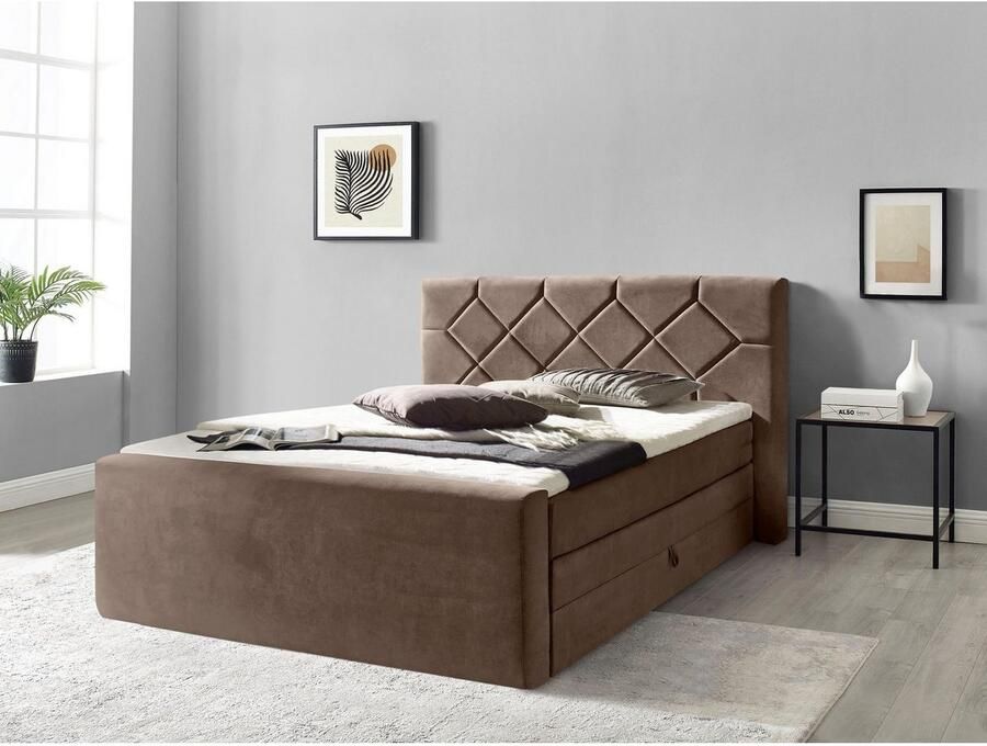 Places of Style Boxspring Atlanta inclusief topmatras en bedkist - Foto 2