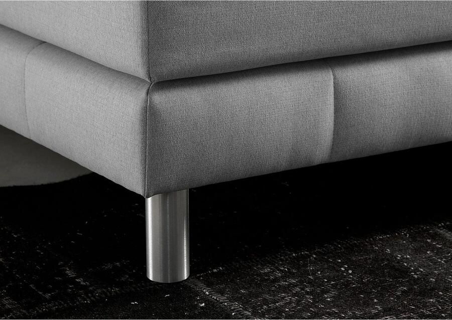 Places of Style Boxspring Cafone incl. topmatras 5 breedtes 3 matrassoorten en 3 hardheden ter keuze