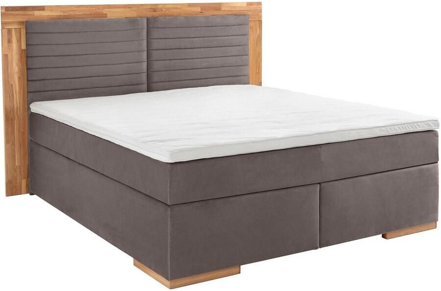 Places of Style Boxspring Cup met massief houten frame met topmatras in 2 hardheden in 3 breedten - Foto 2