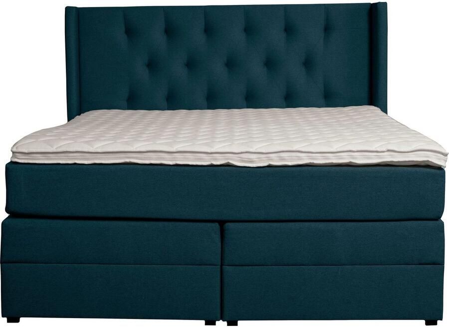 Places of Style Boxspring Elegance met mooie capitonnage in de hardheden h2 & h3 inclusief laden - Foto 2