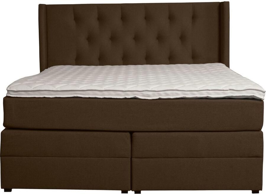 Places of Style Boxspring Elegance met mooie capitonnage in de hardheden h2 & h3 inclusief laden - Foto 2