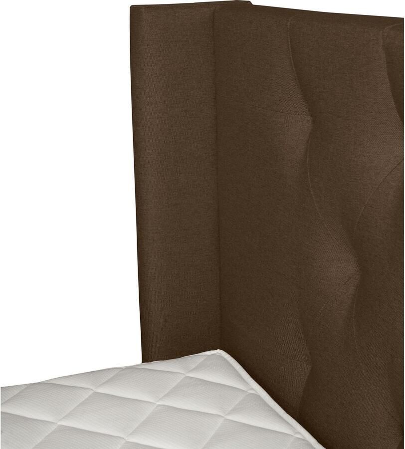 Places of Style Boxspring Elegance met mooie capitonnage in de hardheden h2 & h3 inclusief laden