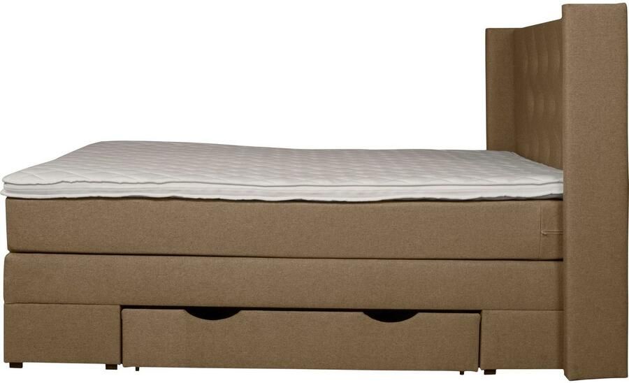 Places of Style Boxspring Elegance met mooie capitonnage in de hardheden h2 & h3 inclusief laden - Foto 5
