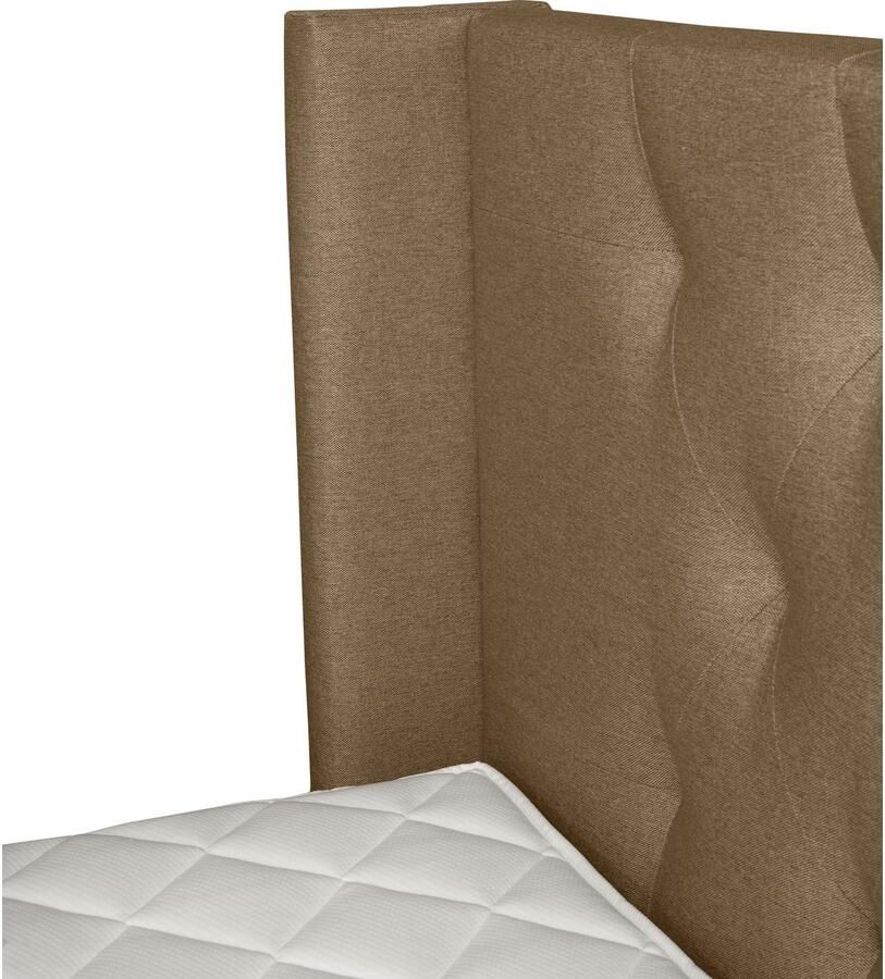 Places of Style Boxspring Elegance met mooie capitonnage in de hardheden h2 & h3 inclusief laden