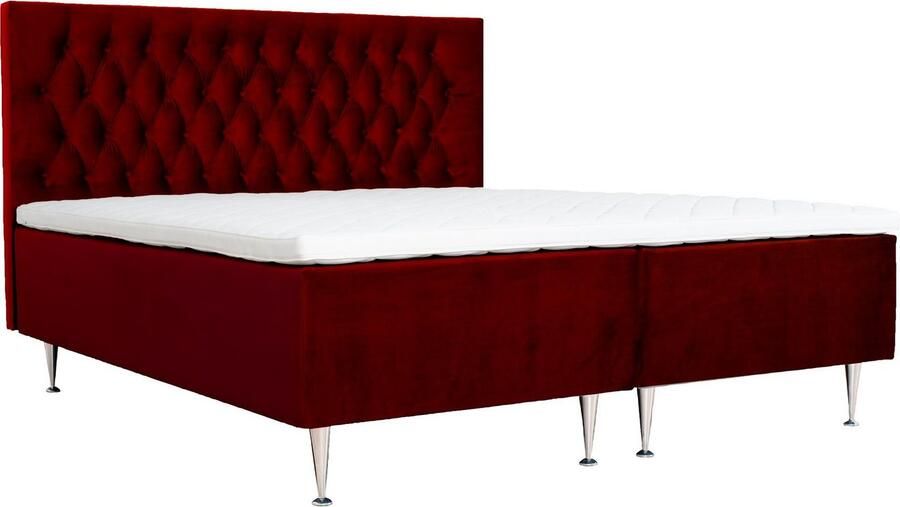 Places of Style Boxspring Exclusive incl. topmatras 3 breedten 3 hardheid-uitvoeringen - Foto 4