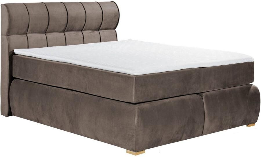 Places of Style Boxspring Felicia in h4 incl. matrastopper en bedbox - Foto 2