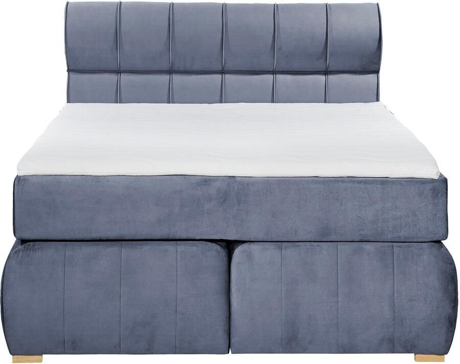 Places of Style Boxspring Felicia in h4 incl. matrastopper en bedbox