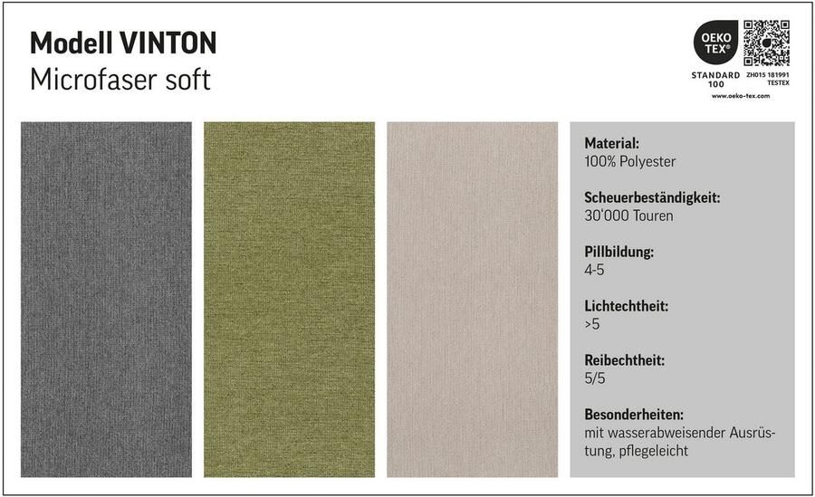 Places of Style Boxspring Vinton van massief eiken verschillende hardheden (ook h4) (5-delig) - Foto 4