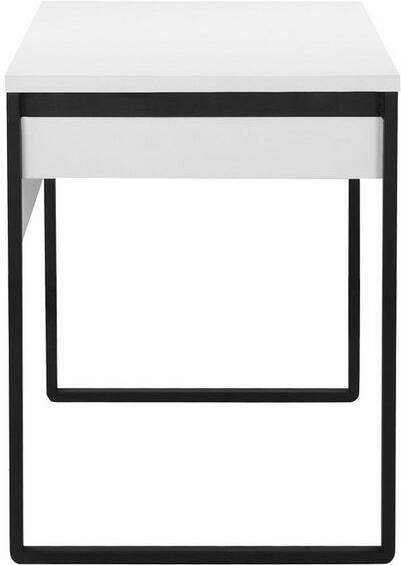 Places of Style Bureau Moid Computertafel in modern design Breedte 120 140 160 cm met metalen poten & lade - Foto 5