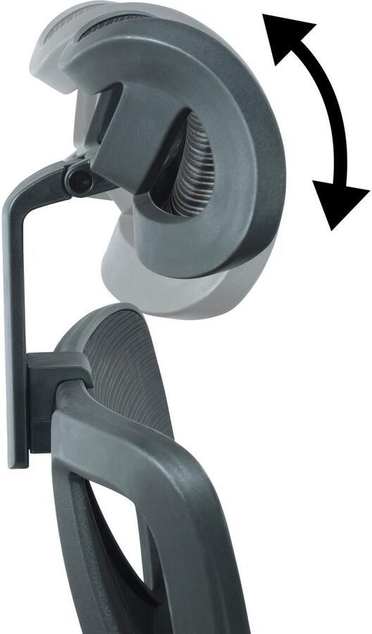 Places of Style Bureaustoel Andora moderne ergonomische bureaustoel verstelbare armleuning & hoofdsteun lendensteun - Foto 16