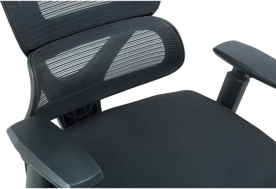 Places of Style Bureaustoel Andora moderne ergonomische bureaustoel verstelbare armleuning & hoofdsteun lendensteun - Foto 12