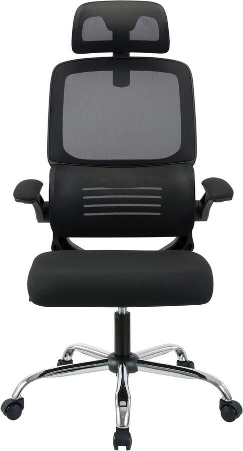 Places of Style Bureaustoel FABION met lendensteun verstelbare hoofdsteun klapbare armleuningen - Foto 6