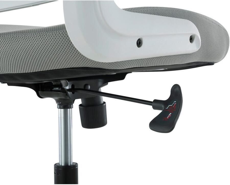 Places of Style Bureaustoel Menton ergonomische bureaustoel inclusief kussen lendensteun modern ontwerp - Foto 6