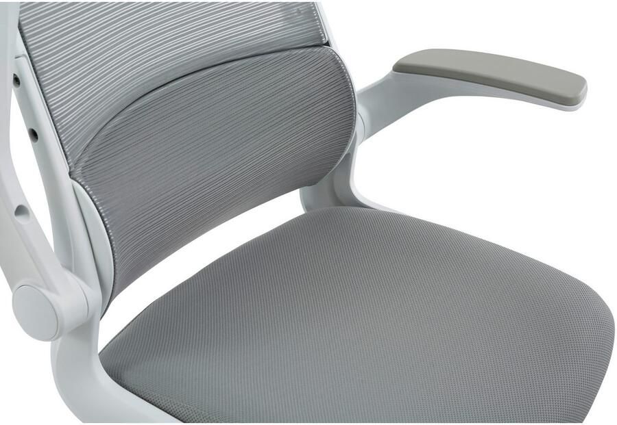 Places of Style Bureaustoel Menton ergonomische bureaustoel inclusief kussen lendensteun modern ontwerp - Foto 10