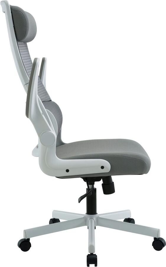Places of Style Bureaustoel Menton ergonomische bureaustoel inclusief kussen lendensteun modern ontwerp - Foto 12
