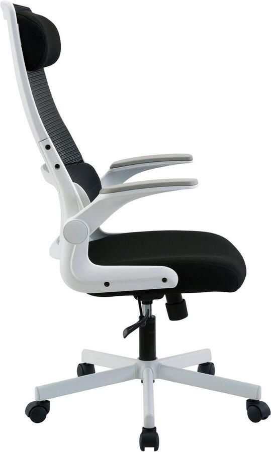 Places of Style Bureaustoel Menton ergonomische bureaustoel inclusief kussen lendensteun modern ontwerp - Foto 5