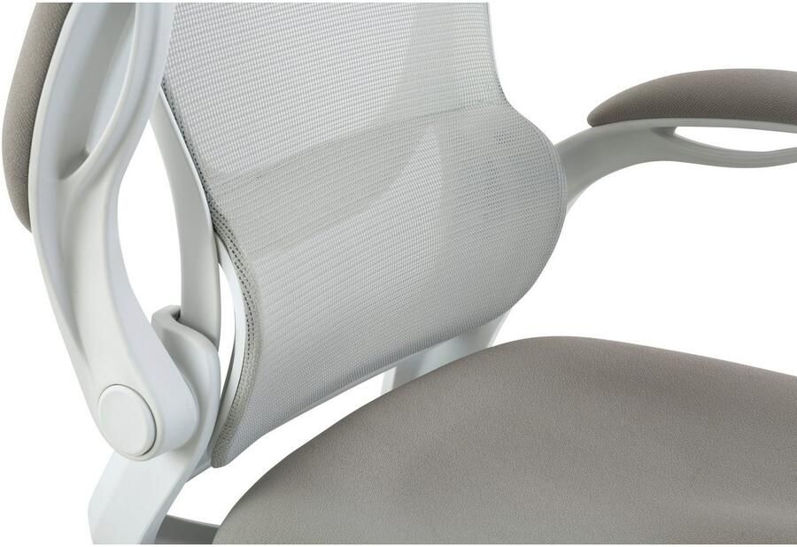 Places of Style Bureaustoel SACILE met lendensteun ademend klapbare armleuningen - Foto 3