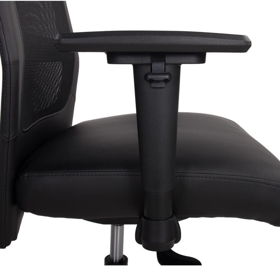 Places of Style Bureaustoel SERRIA 3-d armleuningen zitdiepte- en hoogteverstelling neksteun (1 stuk) - Foto 6