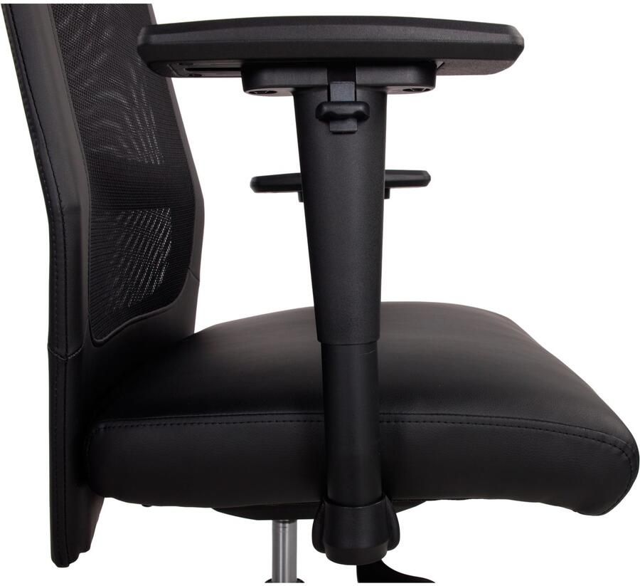 Places of Style Bureaustoel SERRIA 3-d armleuningen zitdiepte- en hoogteverstelling neksteun (1 stuk) - Foto 8