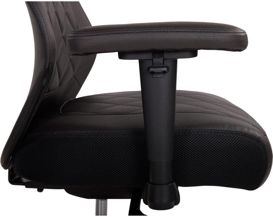 Places of Style Bureaustoel TURSI 2-d armleuningen zitdiepte- en hoogteverstelling lederlook-microvezel (1 stuk) - Foto 10
