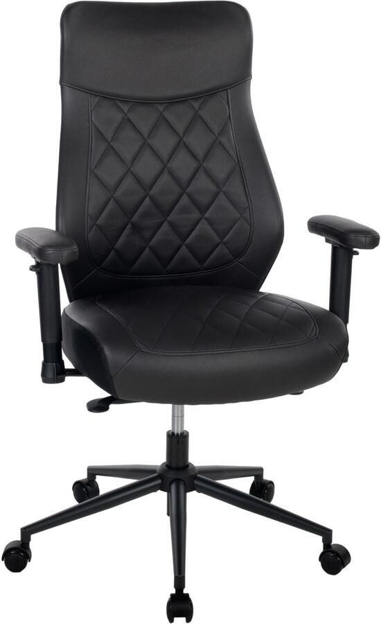 Places of Style Bureaustoel TURSI 2-d armleuningen zitdiepte- en hoogteverstelling lederlook-microvezel (1 stuk) - Foto 13