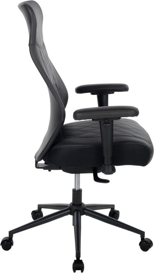 Places of Style Bureaustoel TURSI 2-d armleuningen zitdiepte- en hoogteverstelling lederlook-microvezel (1 stuk) - Foto 17