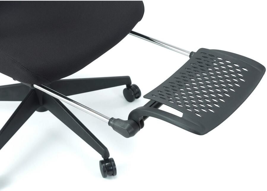 Places of Style Bureaustoel ZELLINA met lendensteun ademende zitting uitschuifbaar voetstuk - Foto 8