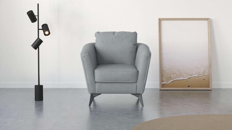 Places of Style Cocktailfauteuil MATTHEW fauteuil afmetingen B D H: 83 85 88 cm - Foto 6