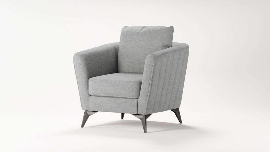 Places of Style Cocktailfauteuil MATTHEW fauteuil afmetingen B D H: 83 85 88 cm - Foto 2