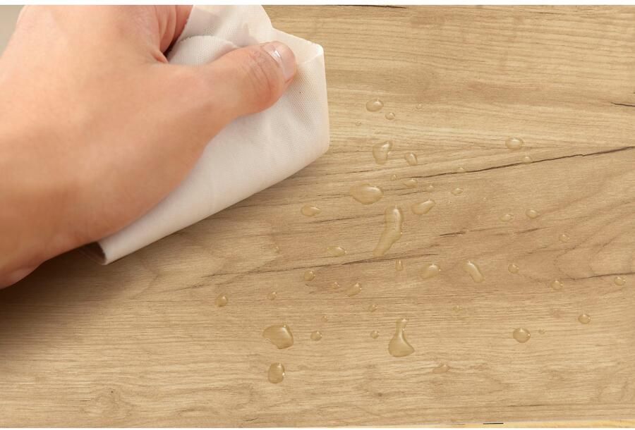 Places of Style Bureau Moid Computertafel kabeldoorvoer metalen slede breedte 100 cm - Foto 4