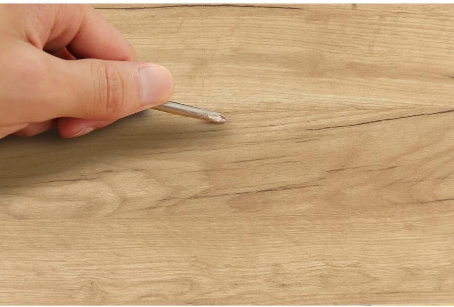 Places of Style Bureau Moid Computertafel kabeldoorvoer metalen slede breedte 100 cm - Foto 5