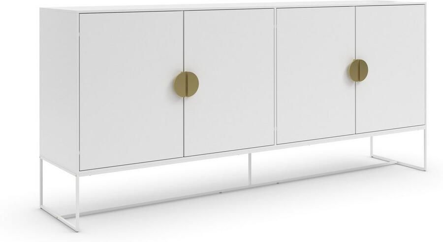 Places of Style Dressoir Abito Commode met draaideuren 2 inlegplanken breedte 180 cm - Foto 2