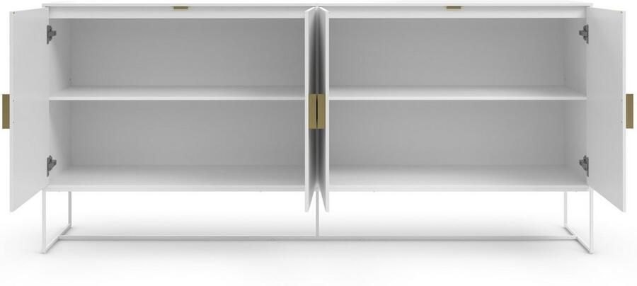 Places of Style Dressoir Abito Commode met draaideuren 2 inlegplanken breedte 180 cm - Foto 3